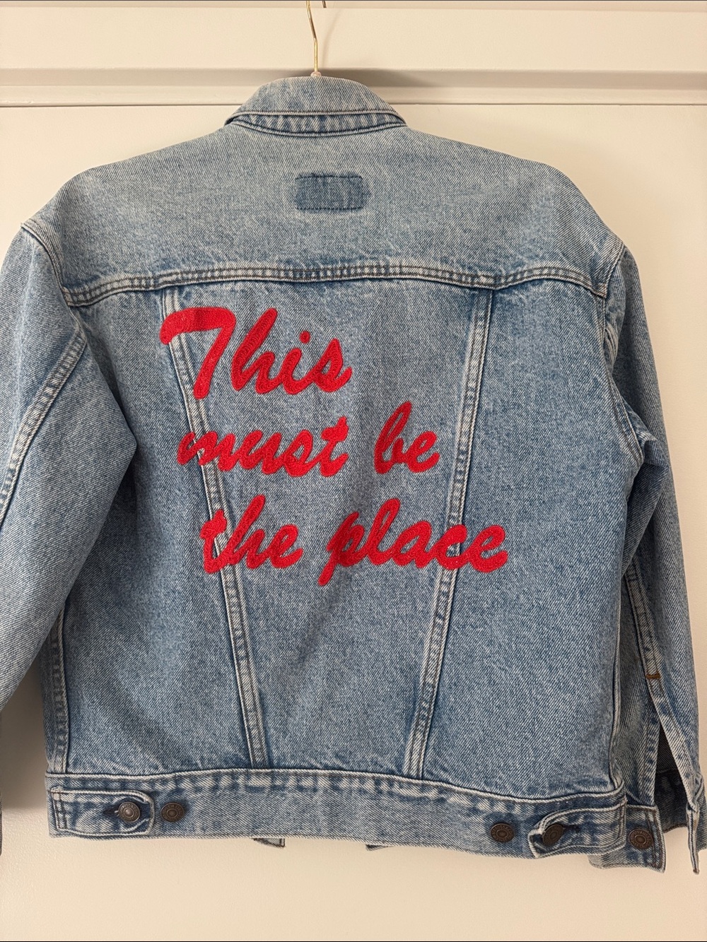Vintage Levi's Light Blue Denim Jean Jacket